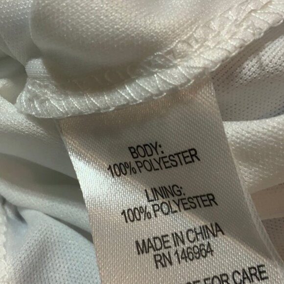 Maia Ombre Sequins Blue and White Shift Dress Sz 12 - Picture 7 of 7